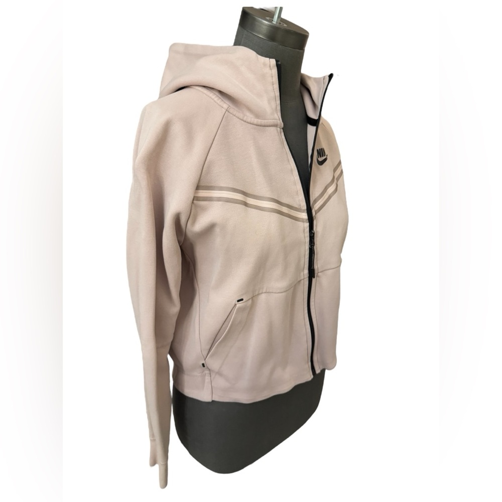 Nike Tech Fleece Full Zip Hoodie Jacket Women's XS Dusty Pink - Picture 4 of 12